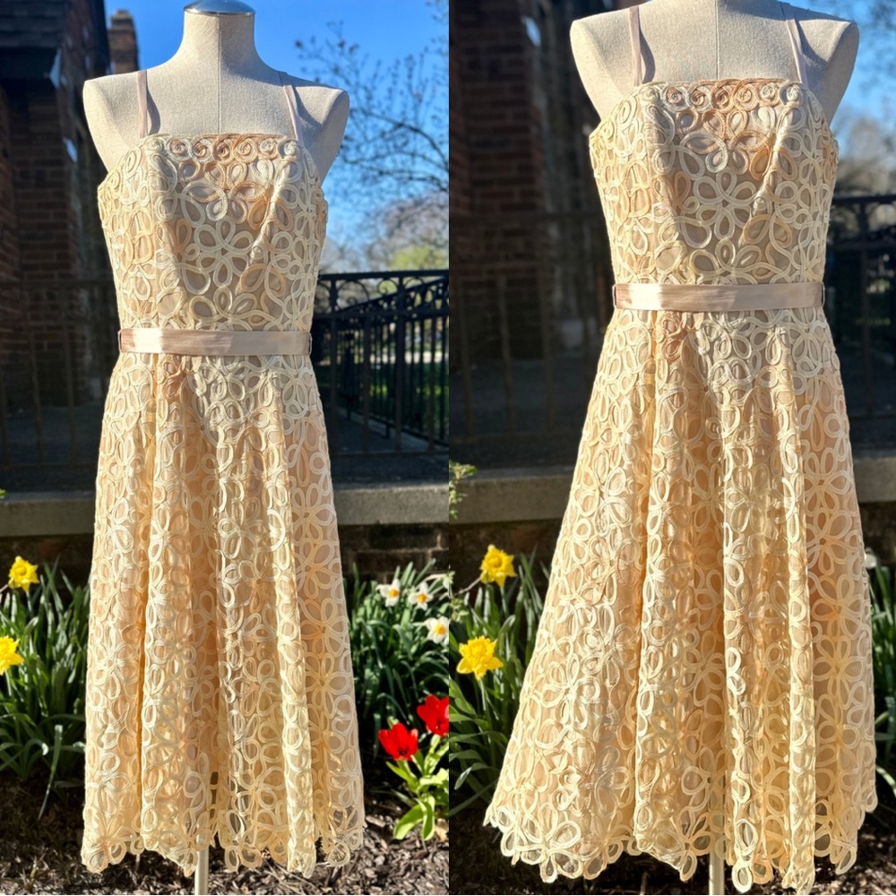 1990s Kroshetta by Papllion Dress